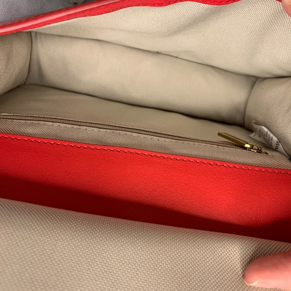 Fossil🌹Small Stevie Crossbody Brick Red - Picture 6 of 8